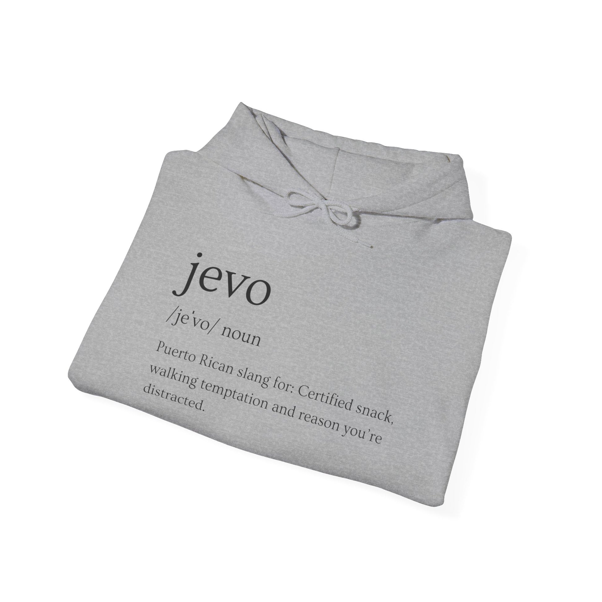Jevo Hoodie - black font
