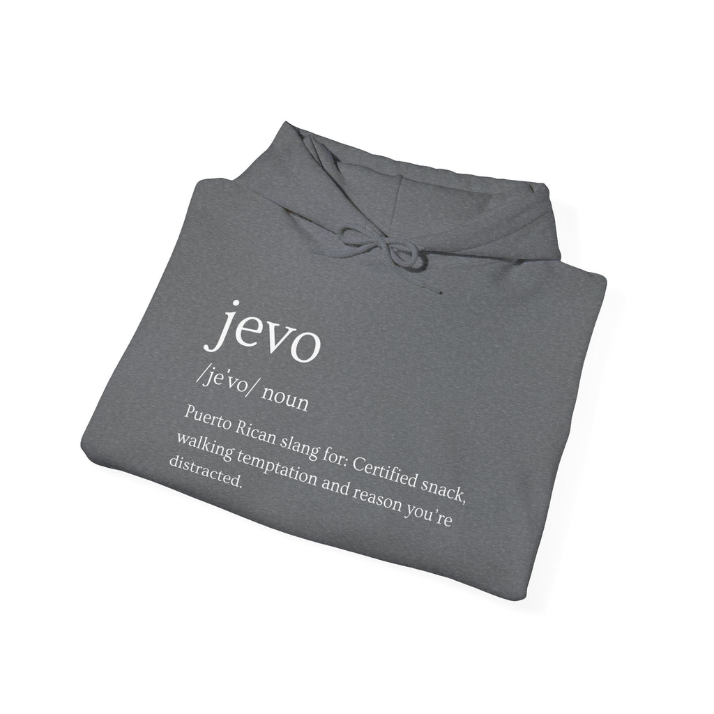 Jevo Hoodie - white font