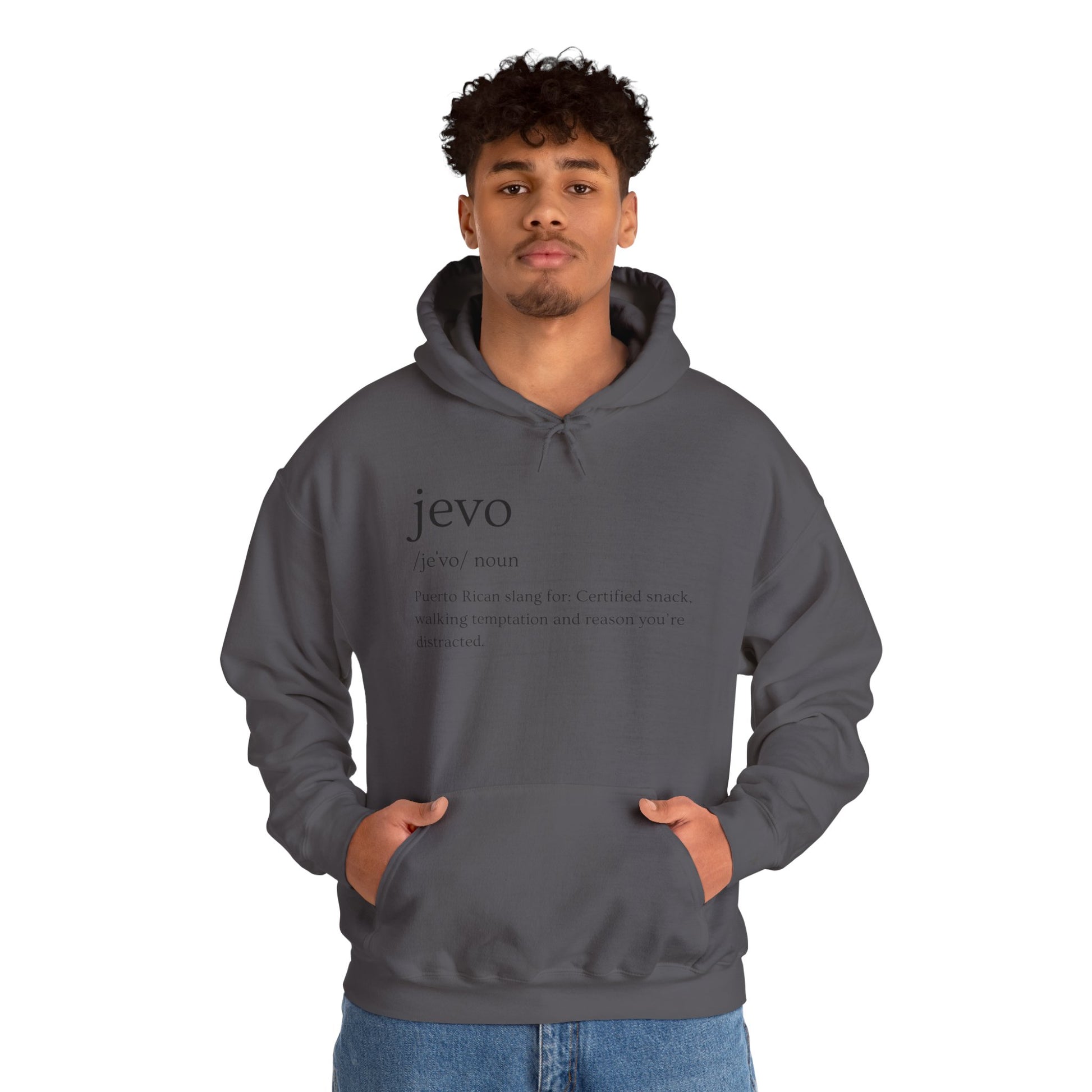 Jevo Hoodie - black font