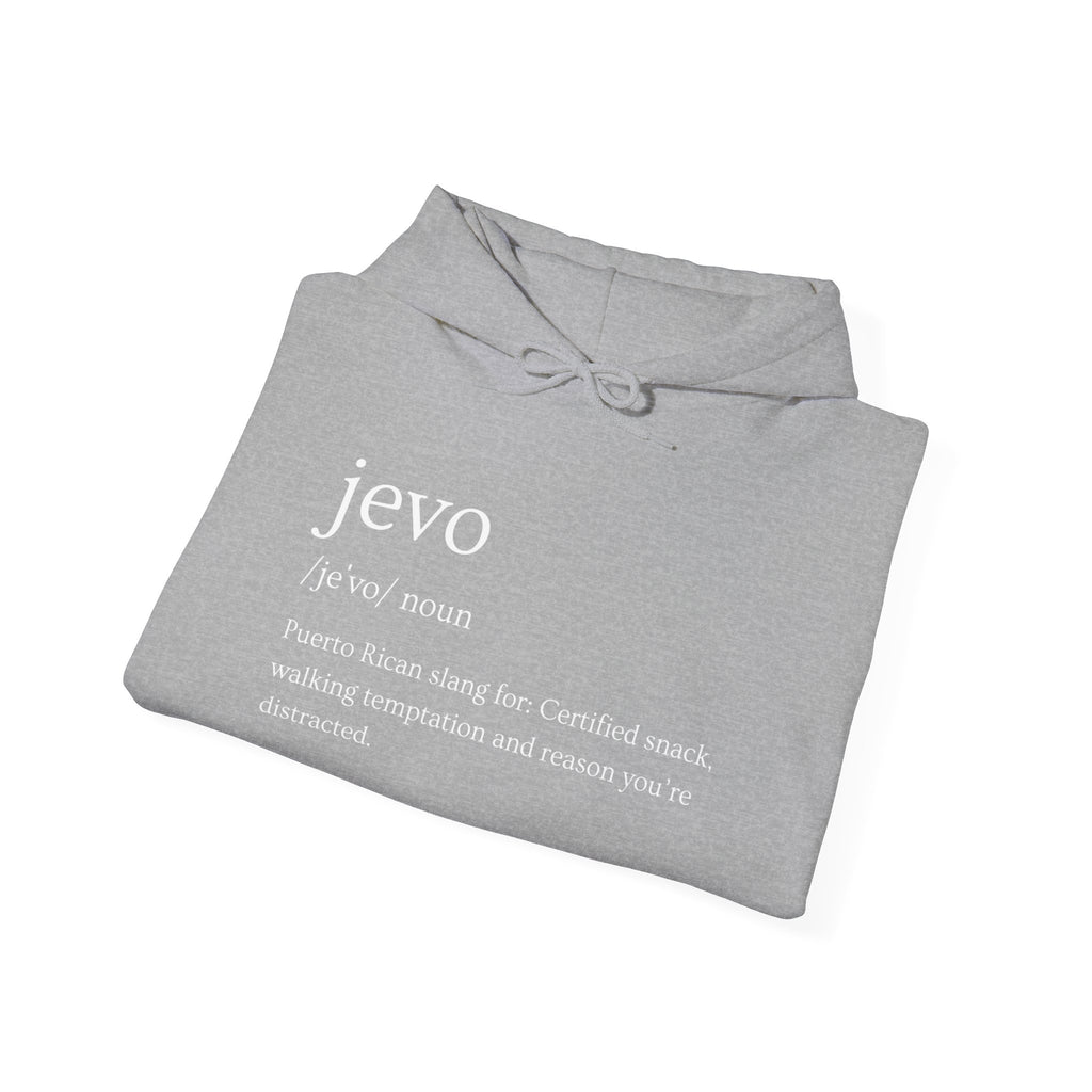 Jevo Hoodie - white font