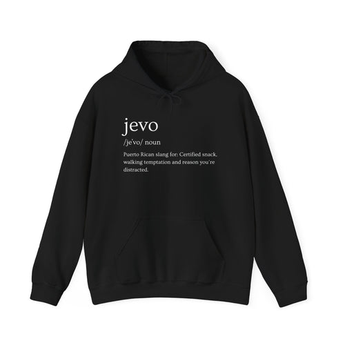 Jevo Hoodie - white font