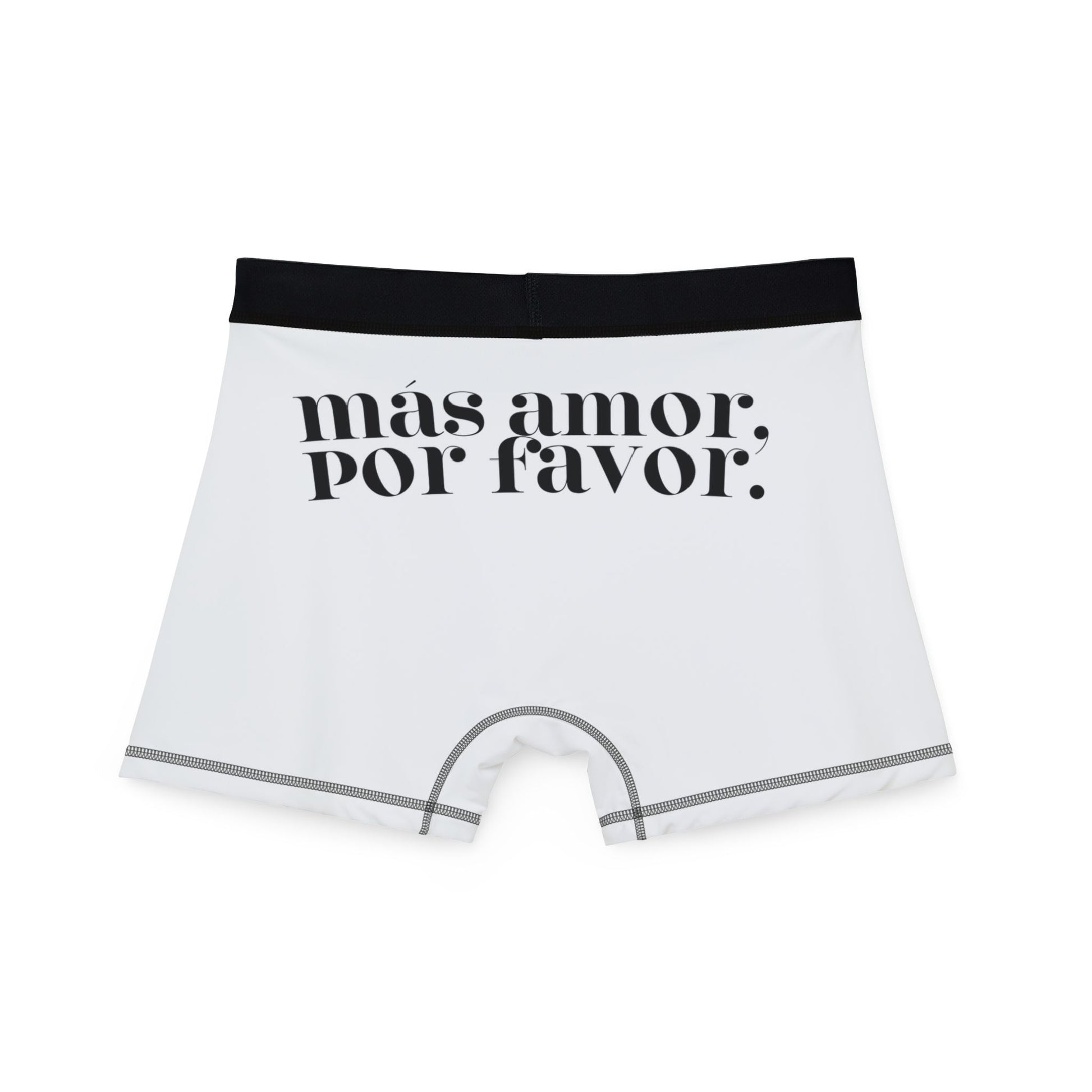 Más Amor, Por Favor - white