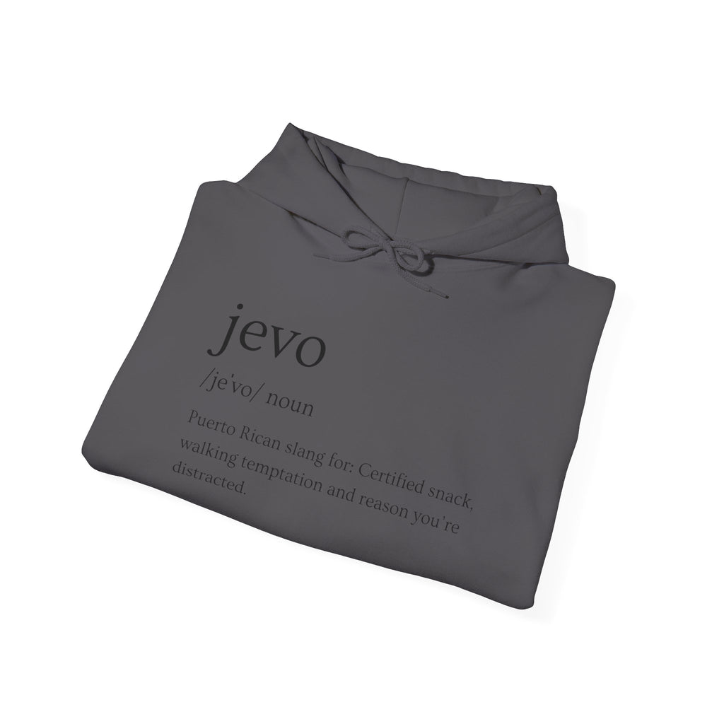 Jevo Hoodie - black font