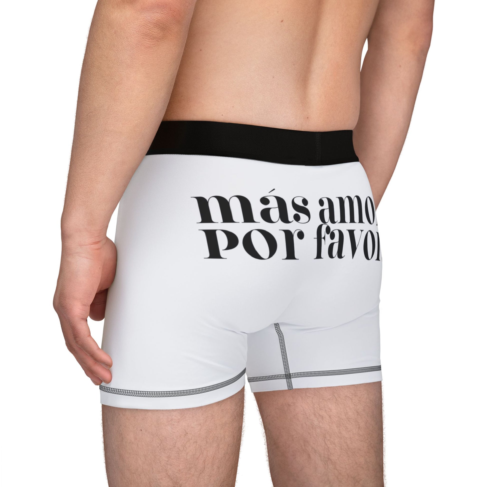 Más Amor, Por Favor - white