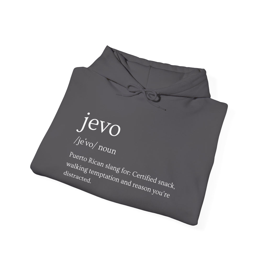 Jevo Hoodie - white font