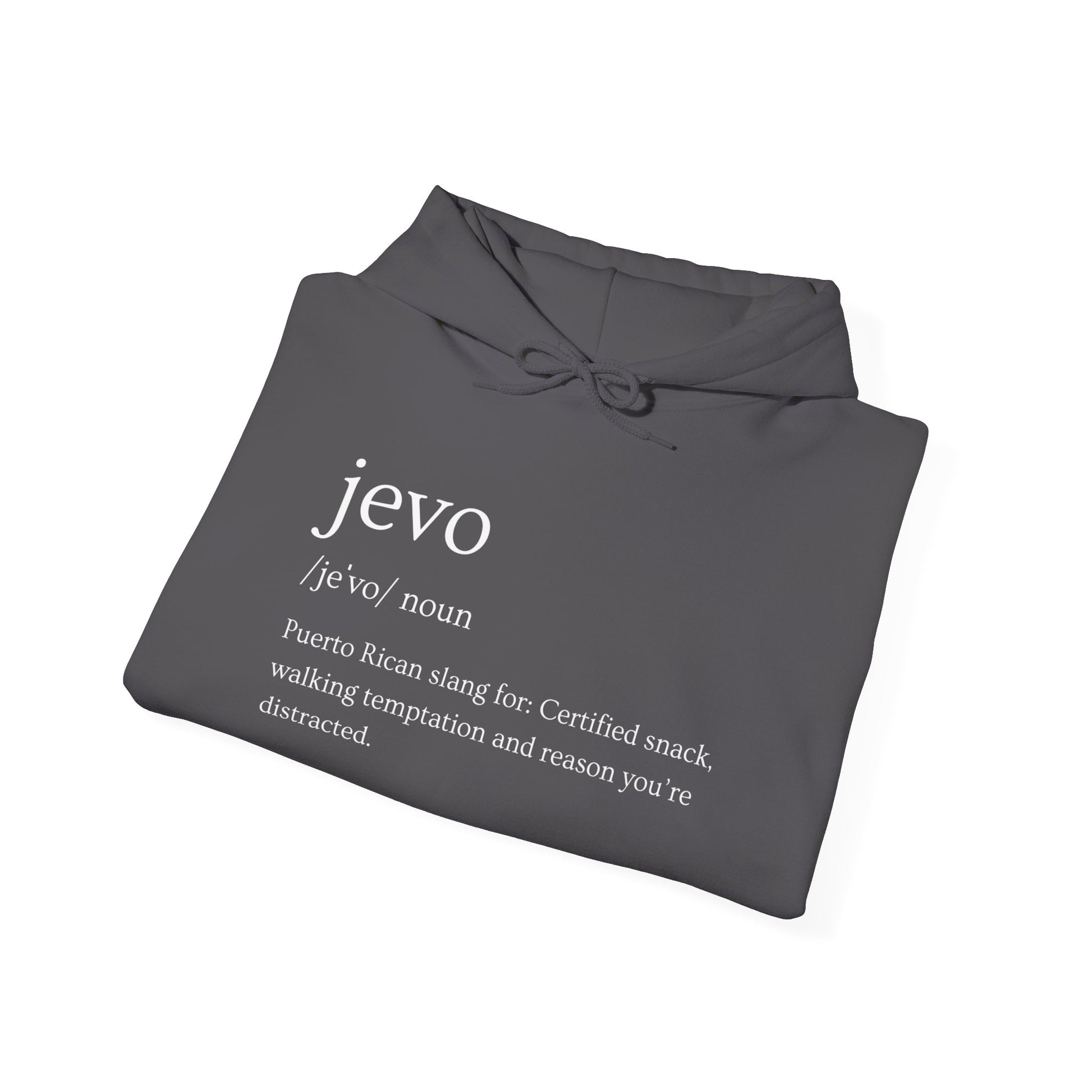 Jevo Hoodie - white font