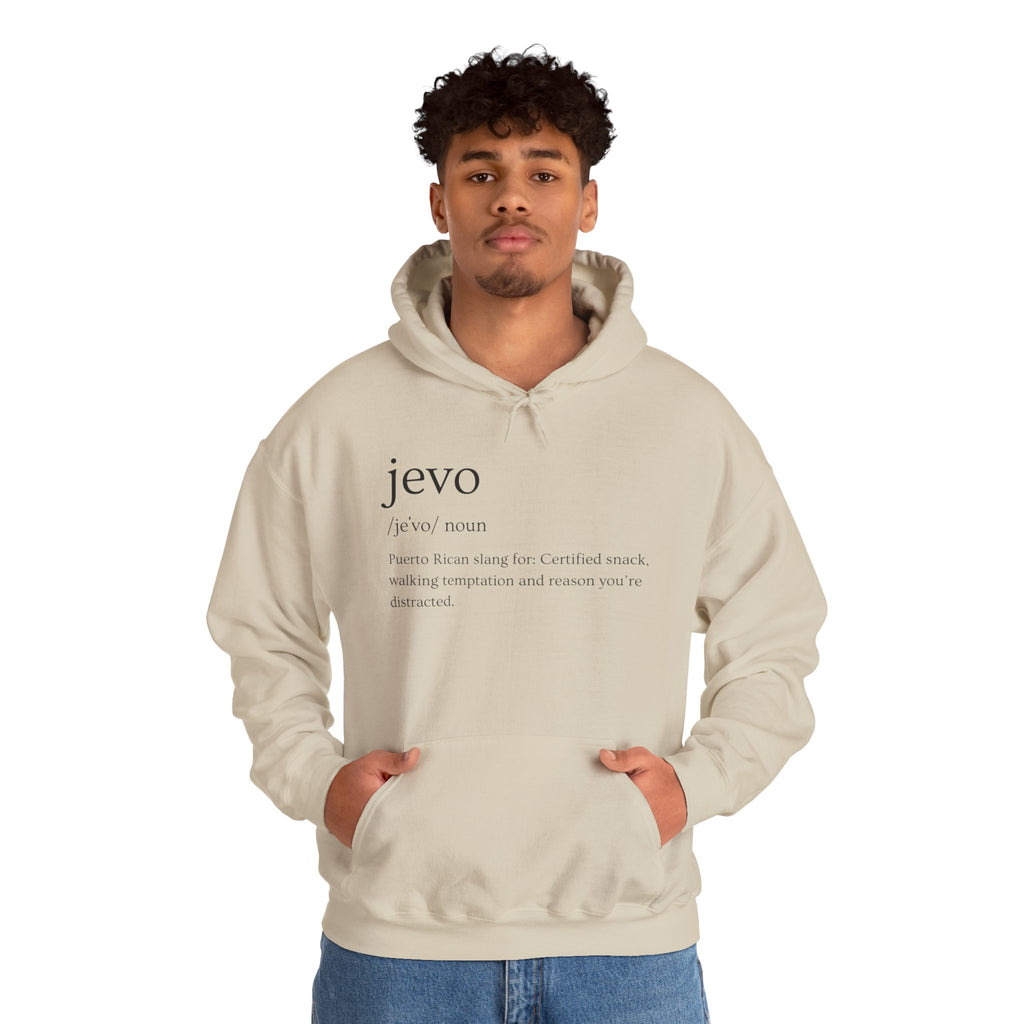 Jevo Hoodie - black font