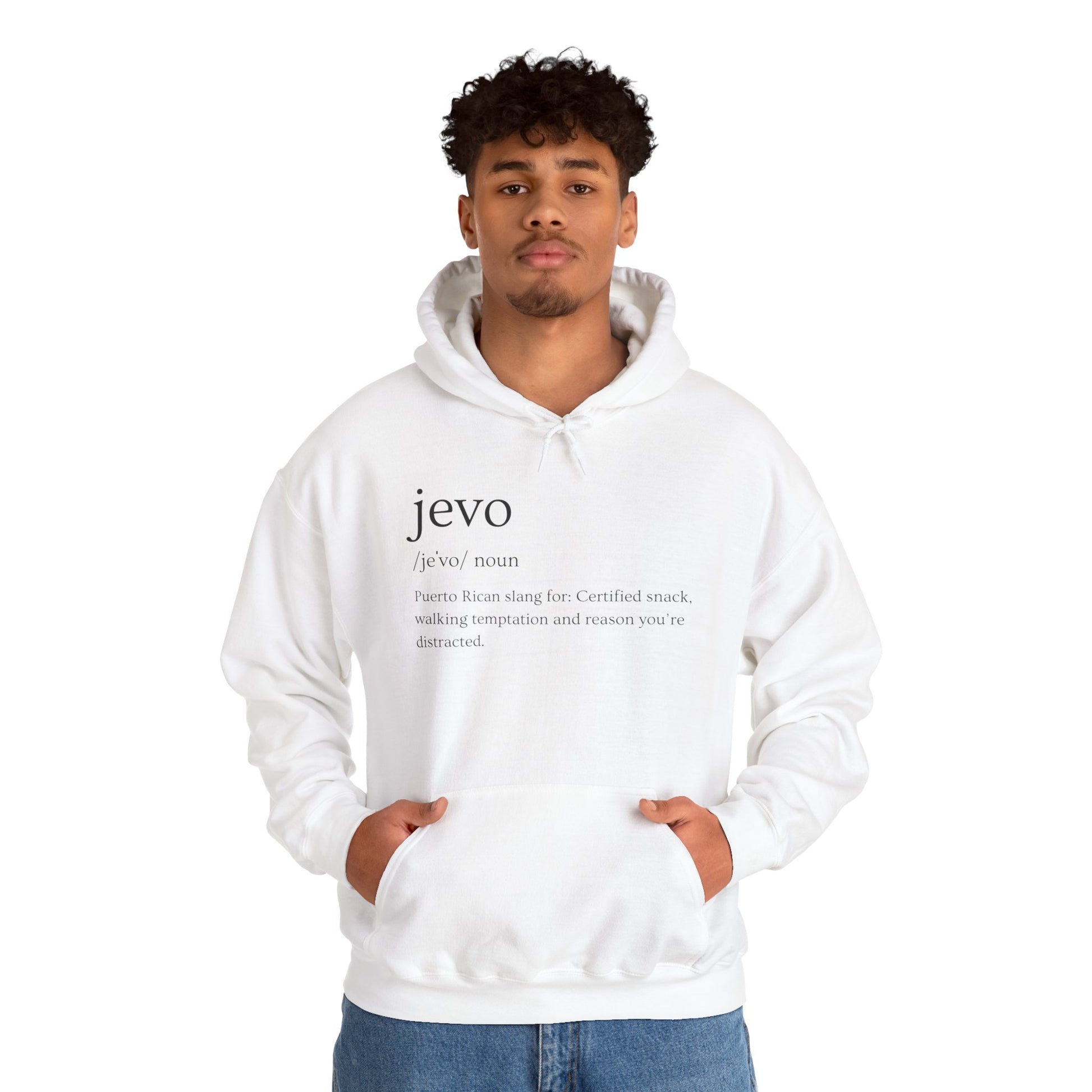 Jevo Hoodie - black font