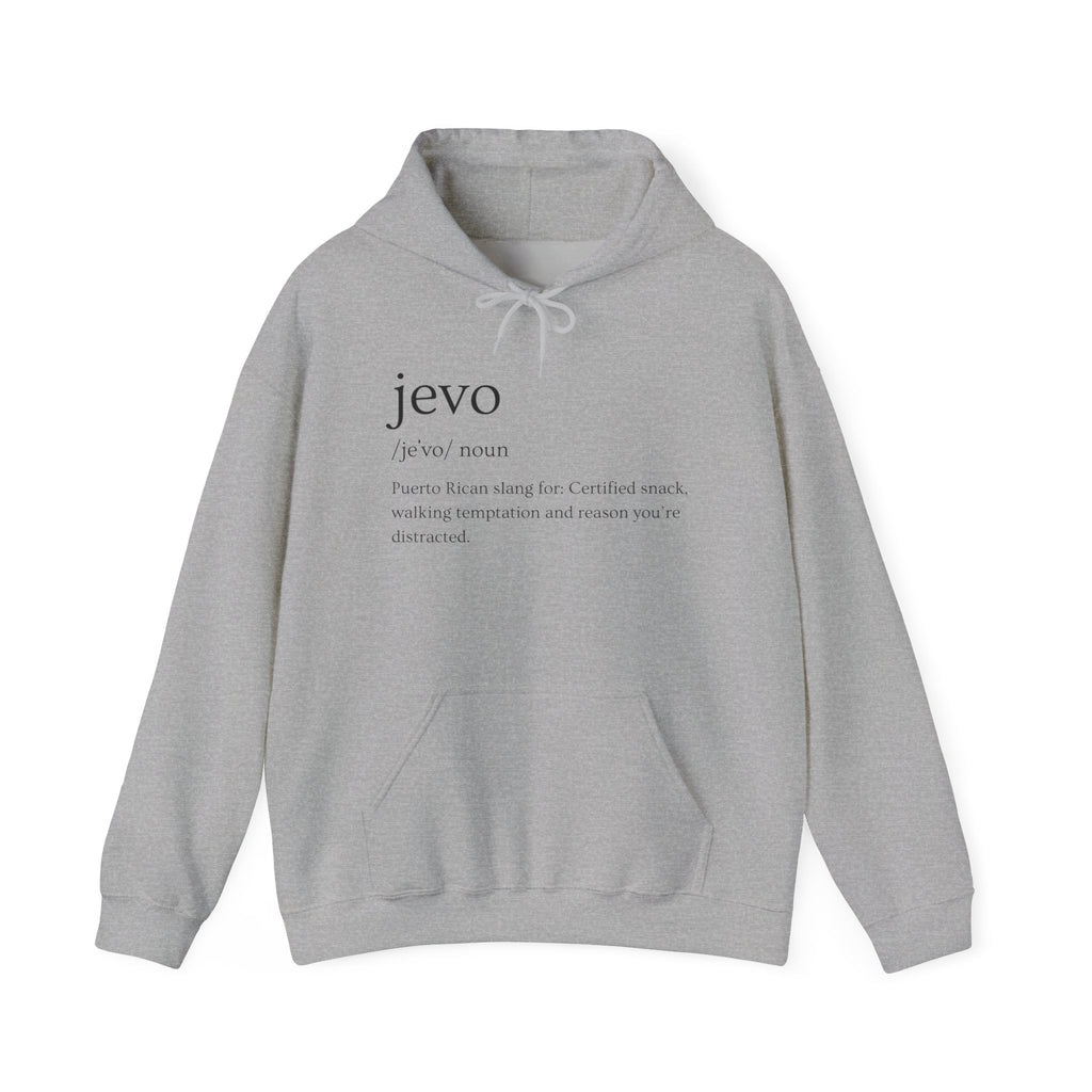 Jevo Hoodie - black font