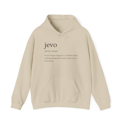Jevo Hoodie - black font