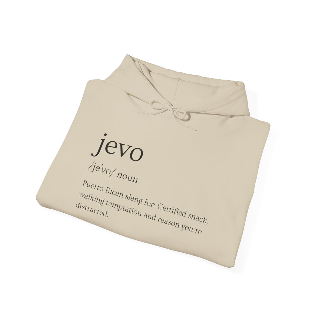 Jevo Hoodie - black font